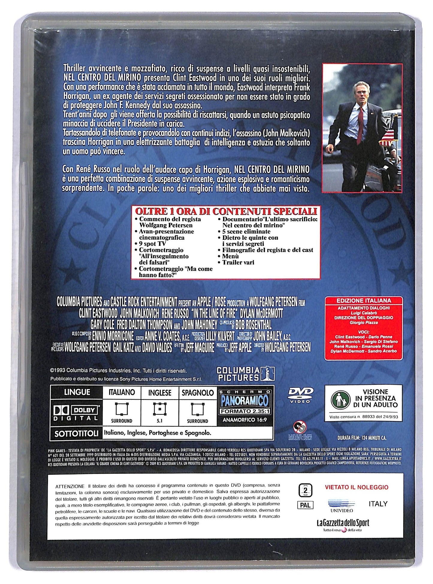 EBOND Nel centro del mirino Collector's Edition EDITORIALE DVD D769255