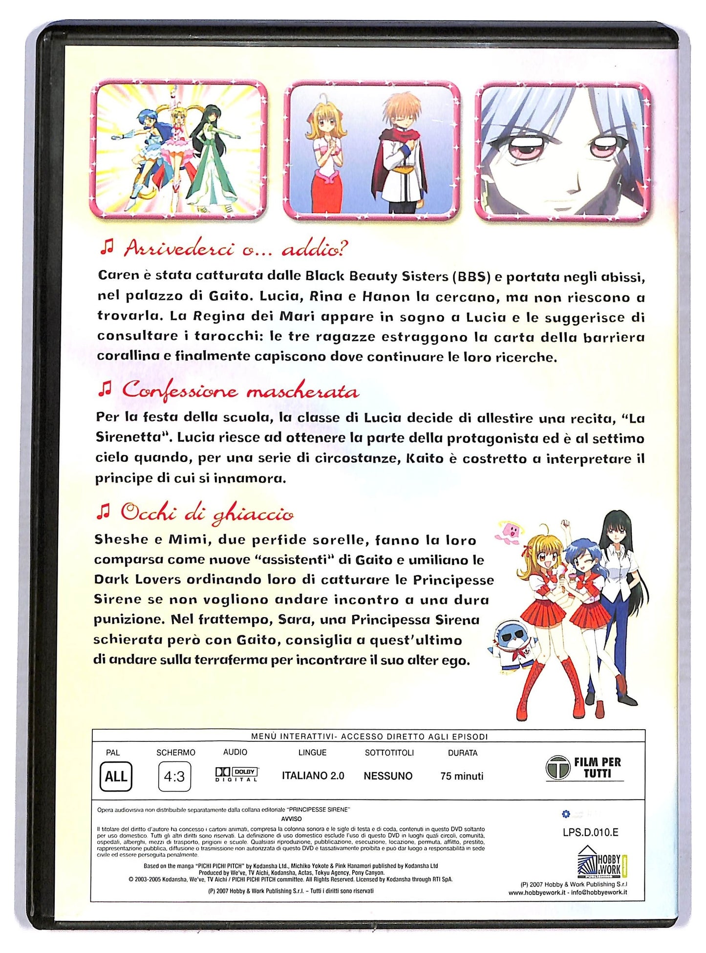 EBOND Principesse Sirene Mermaid Melody Vol. 10 EDITORIALE DVD D769305