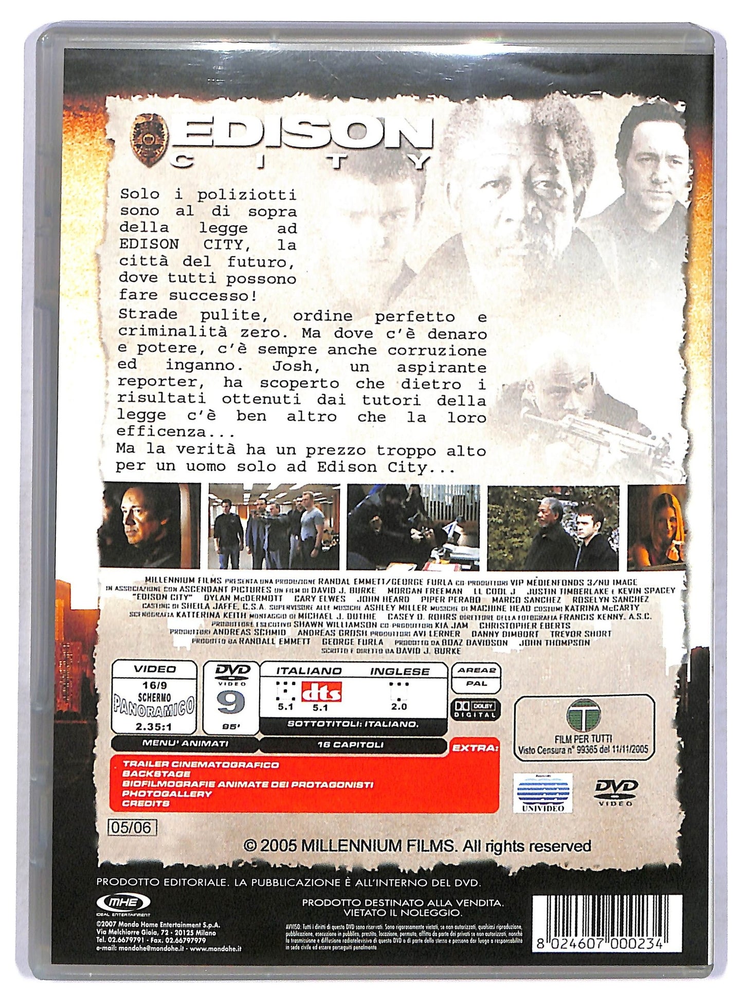 EBOND edison city DVD D769320