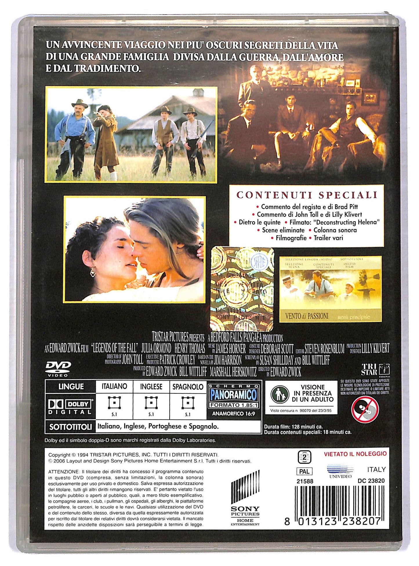 EBOND vento di passioni DVD D769354