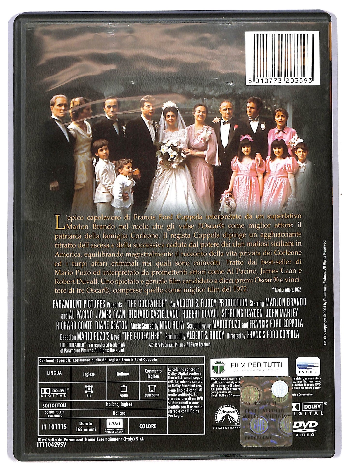 EBOND Il padrino DVD D769355