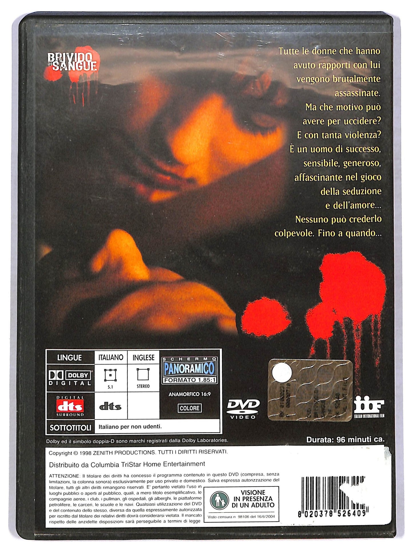 EBOND Brivido di sangue DVD D769426