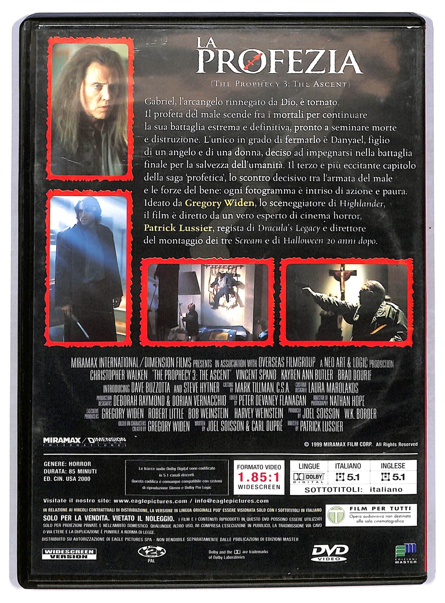EBOND La profezia EDITORIALE DVD D769427