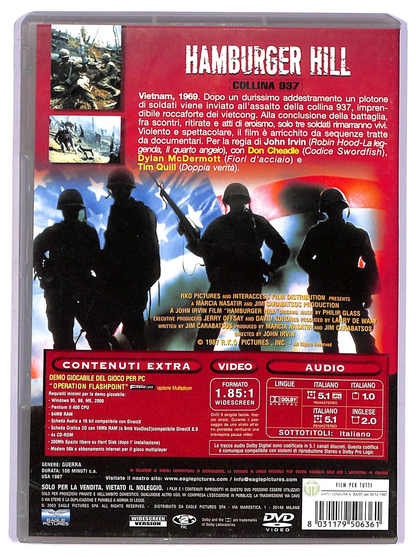 EBOND Hamburger Hill DVD D769619