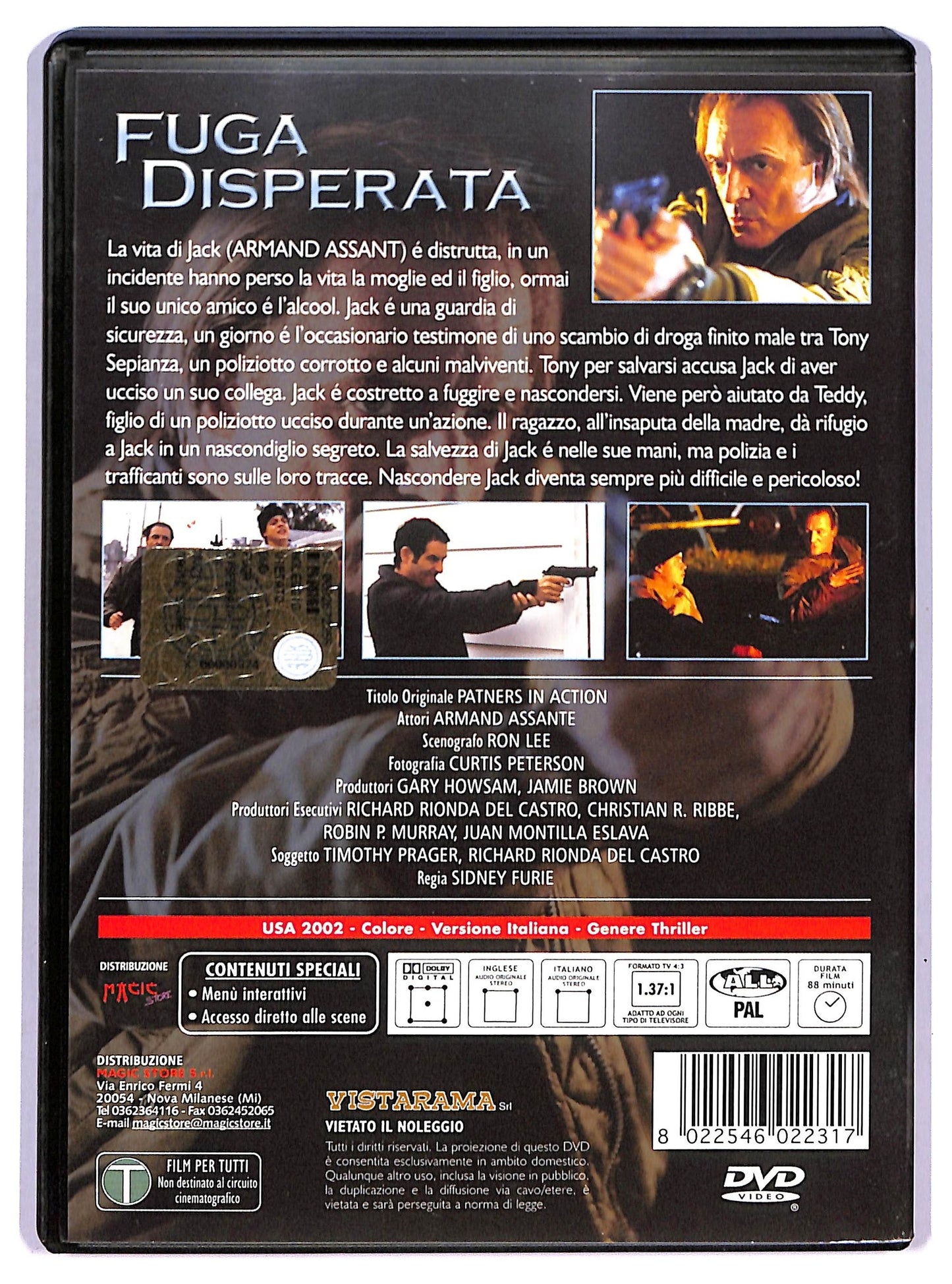 EBOND Fuga Disperata EDITORIALE DVD D769640