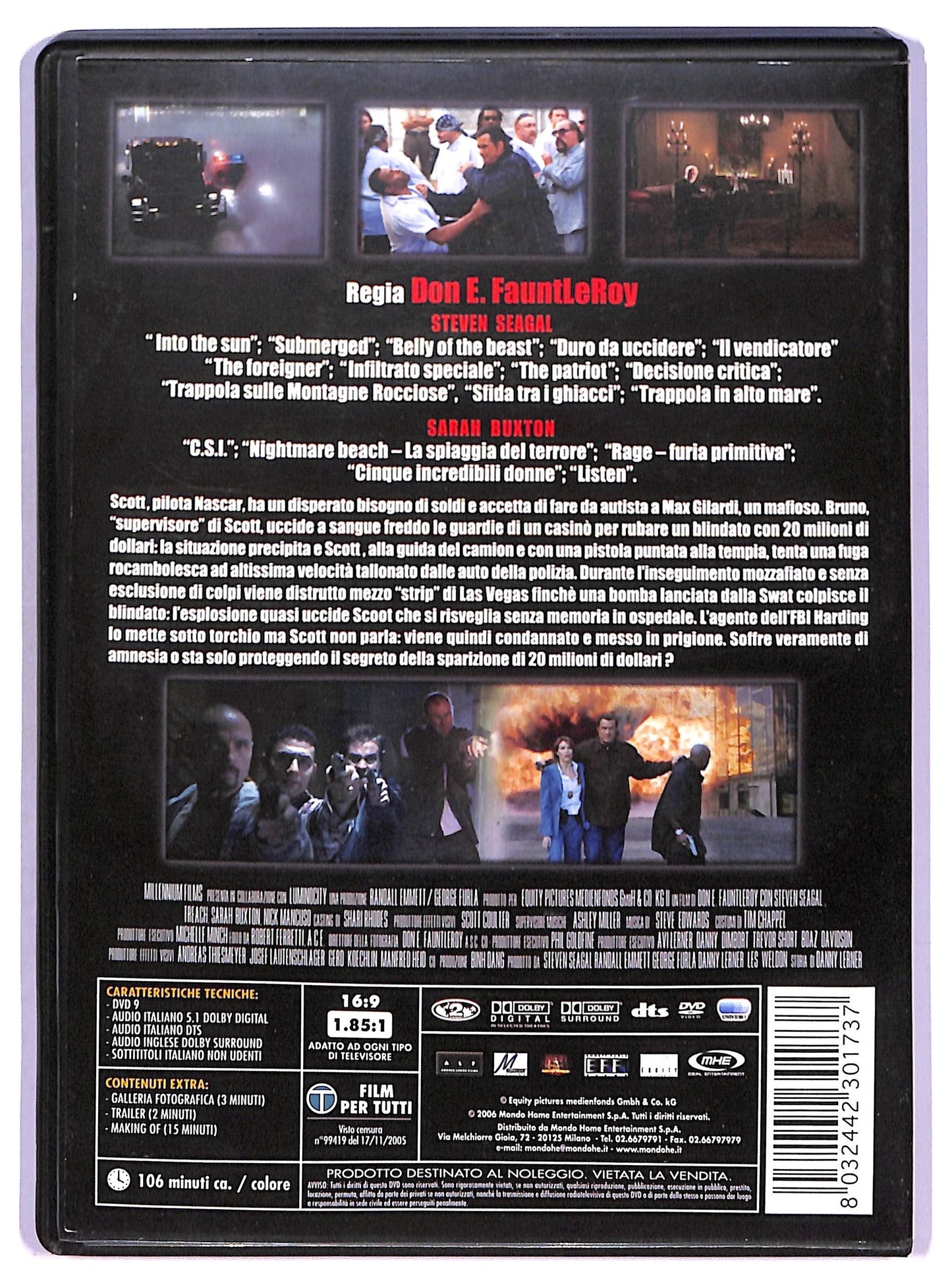 EBOND Today You Die NOLEGGIO DVD D769725