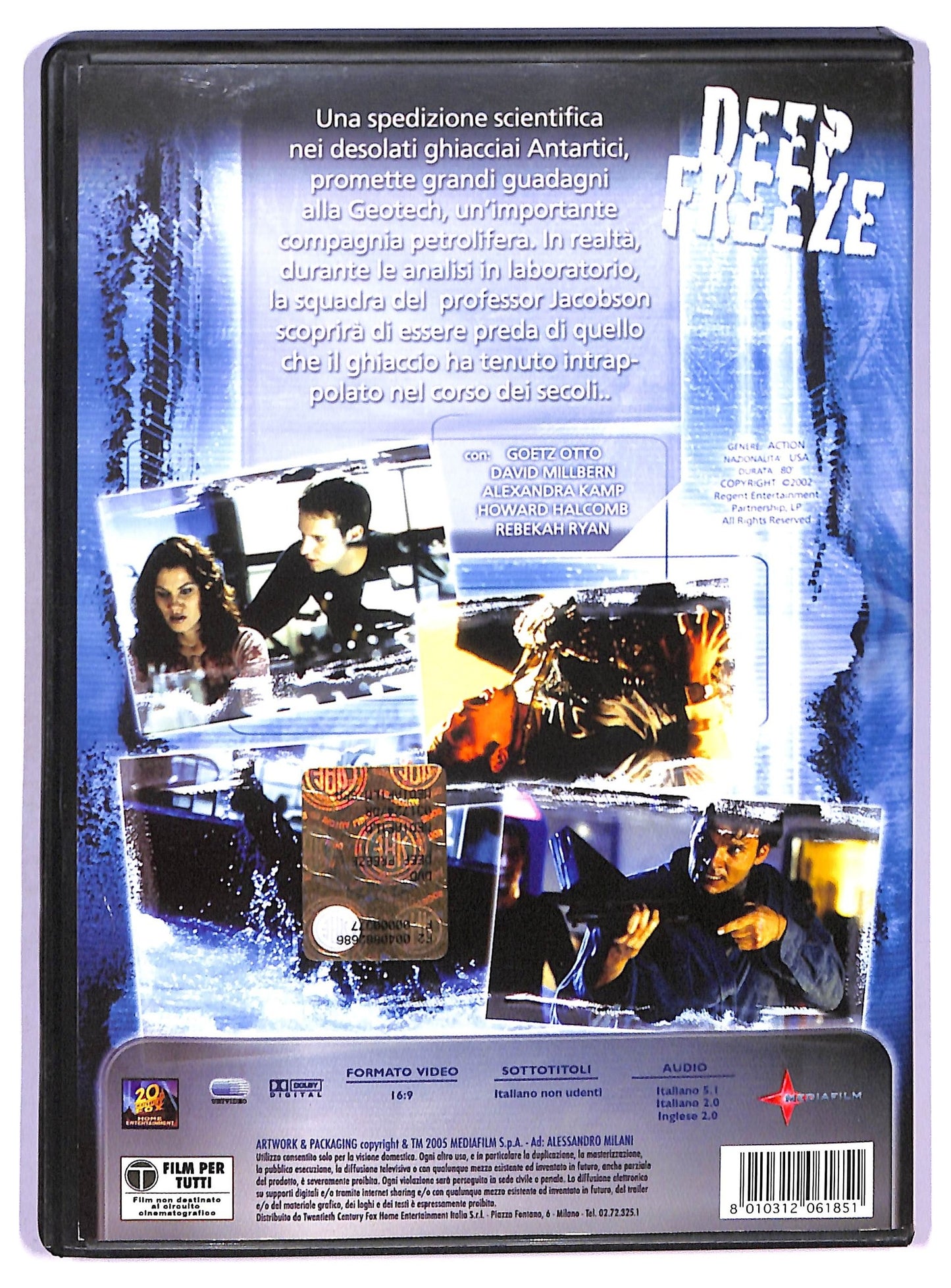 EBOND deep freeze DVD D769730