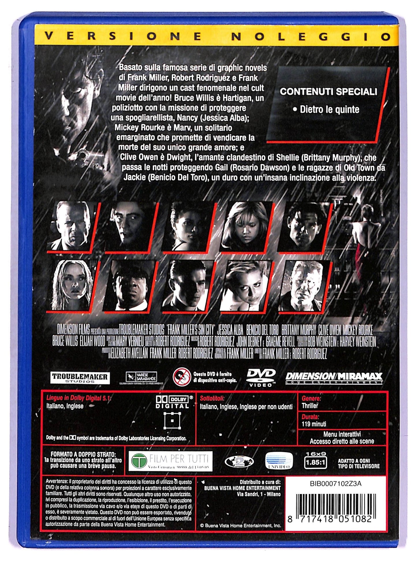 EBOND Sin City NOLEGGIO DVD D769736