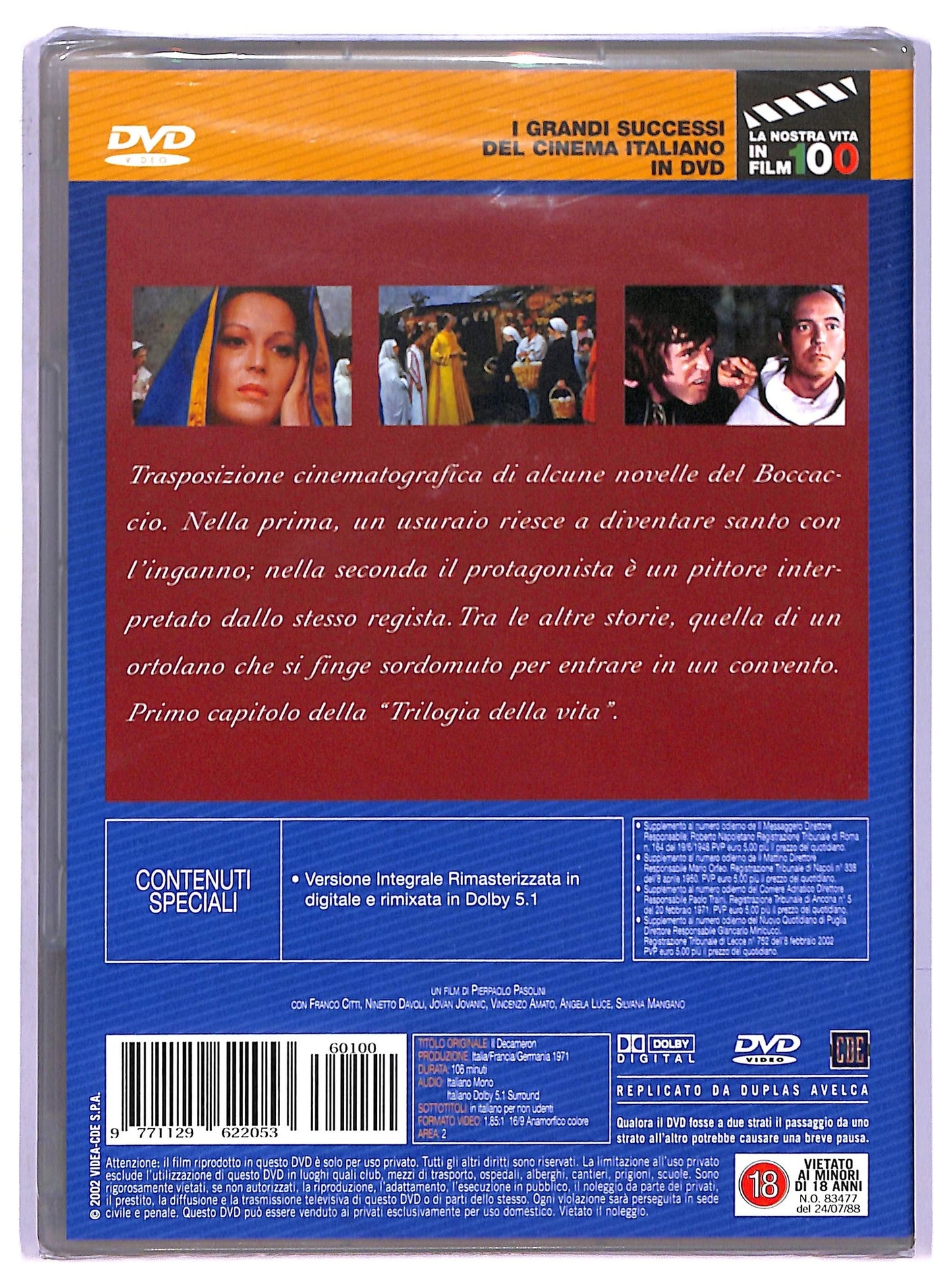 EBOND Il Decameron DVD Editoriale D769823