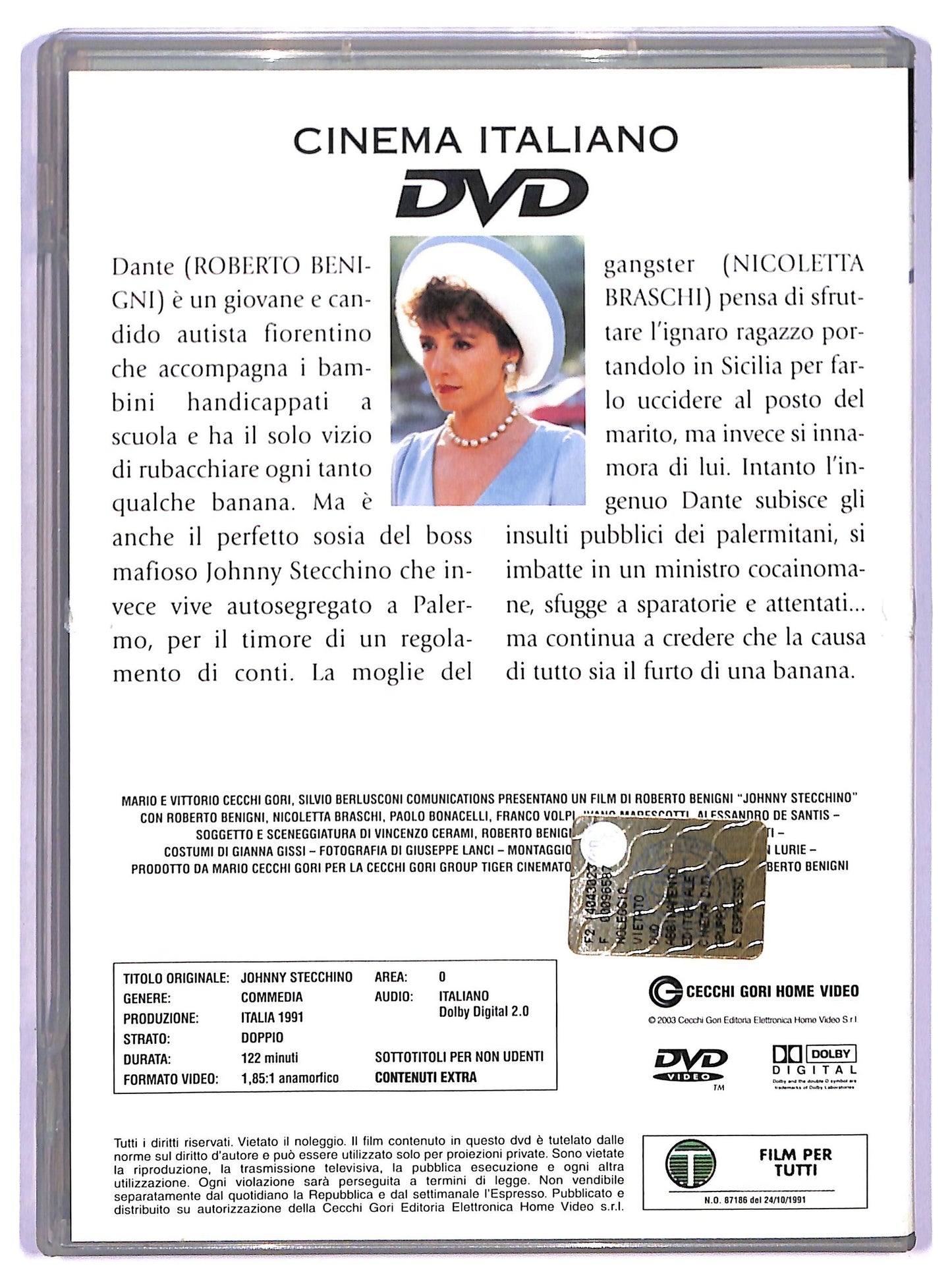EBOND Johnny Stecchino EDITORIALE DVD D769904