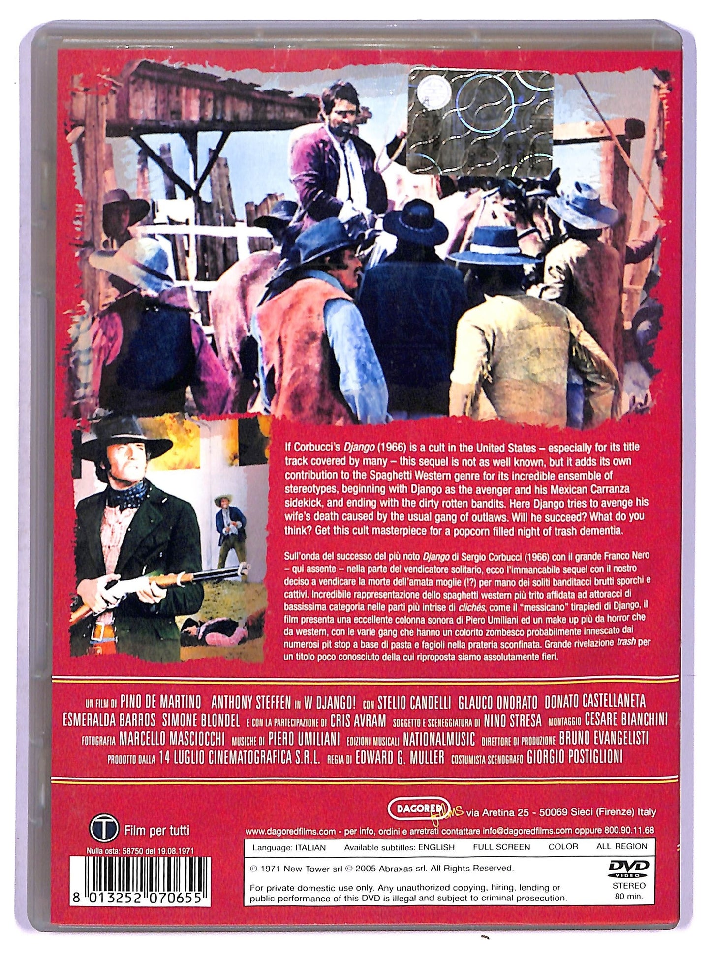 EBOND W Django! DVD D769915
