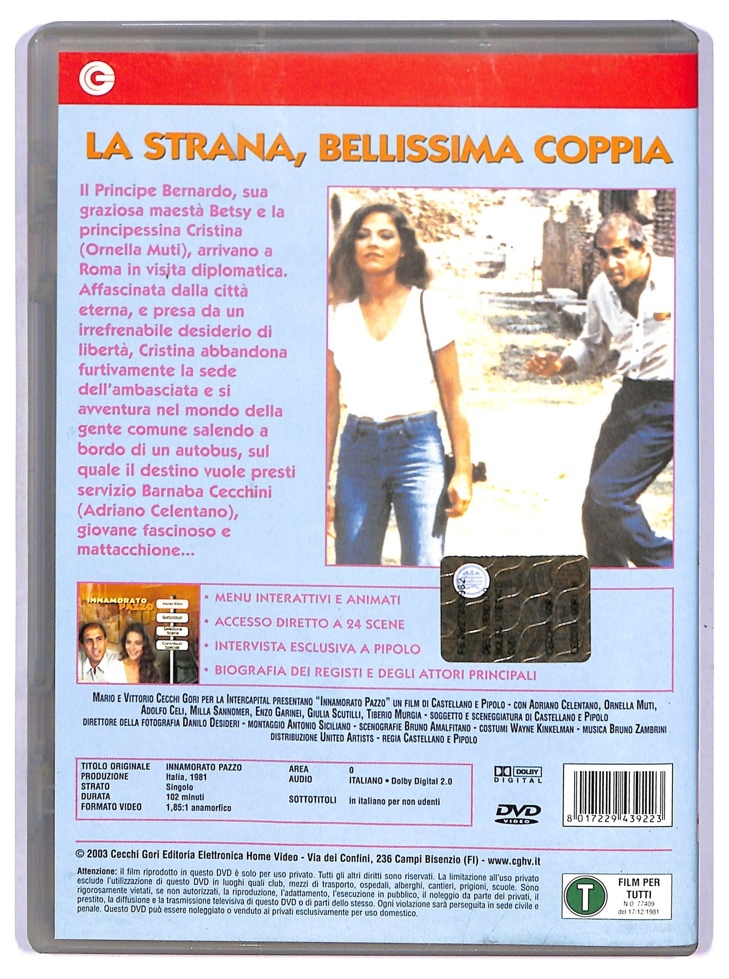 EBOND Innamorato Pazzo DVD D770009