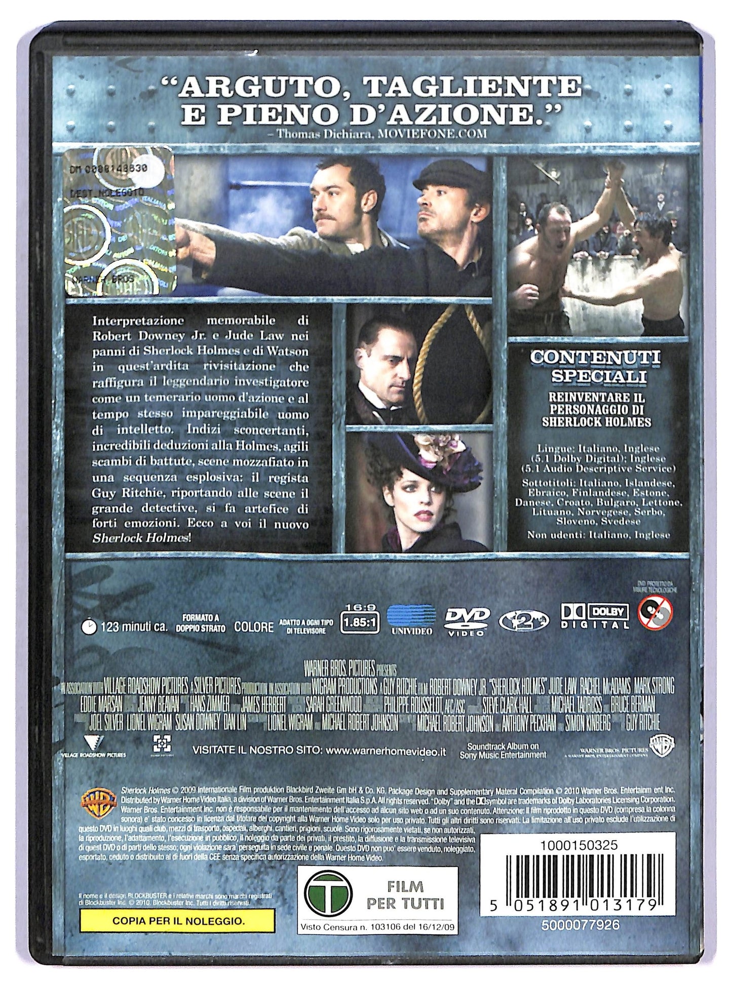 EBOND Sherlock Holmes NOLEGGIO DVD D770042