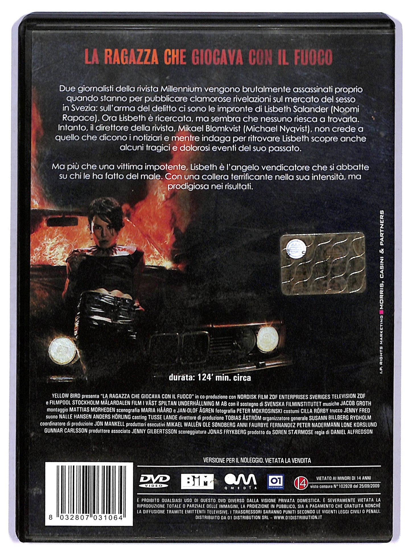 EBOND La ragazza che giocava con il fuoco (film) Noleggio DVD D770051