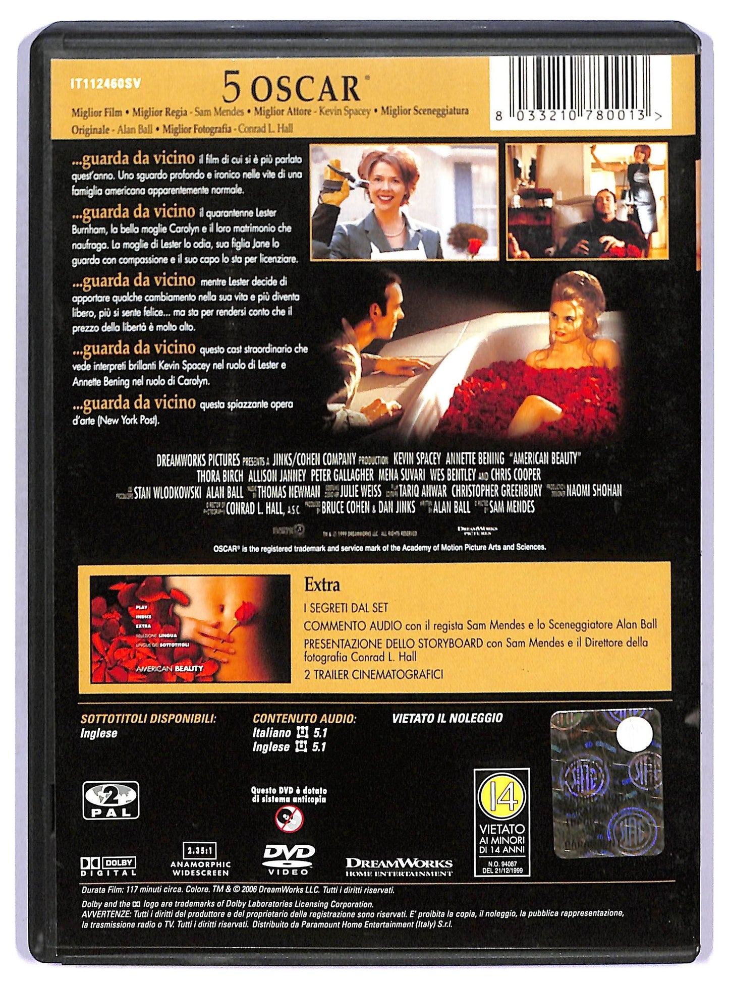 EBOND American Beauty DVD D770052
