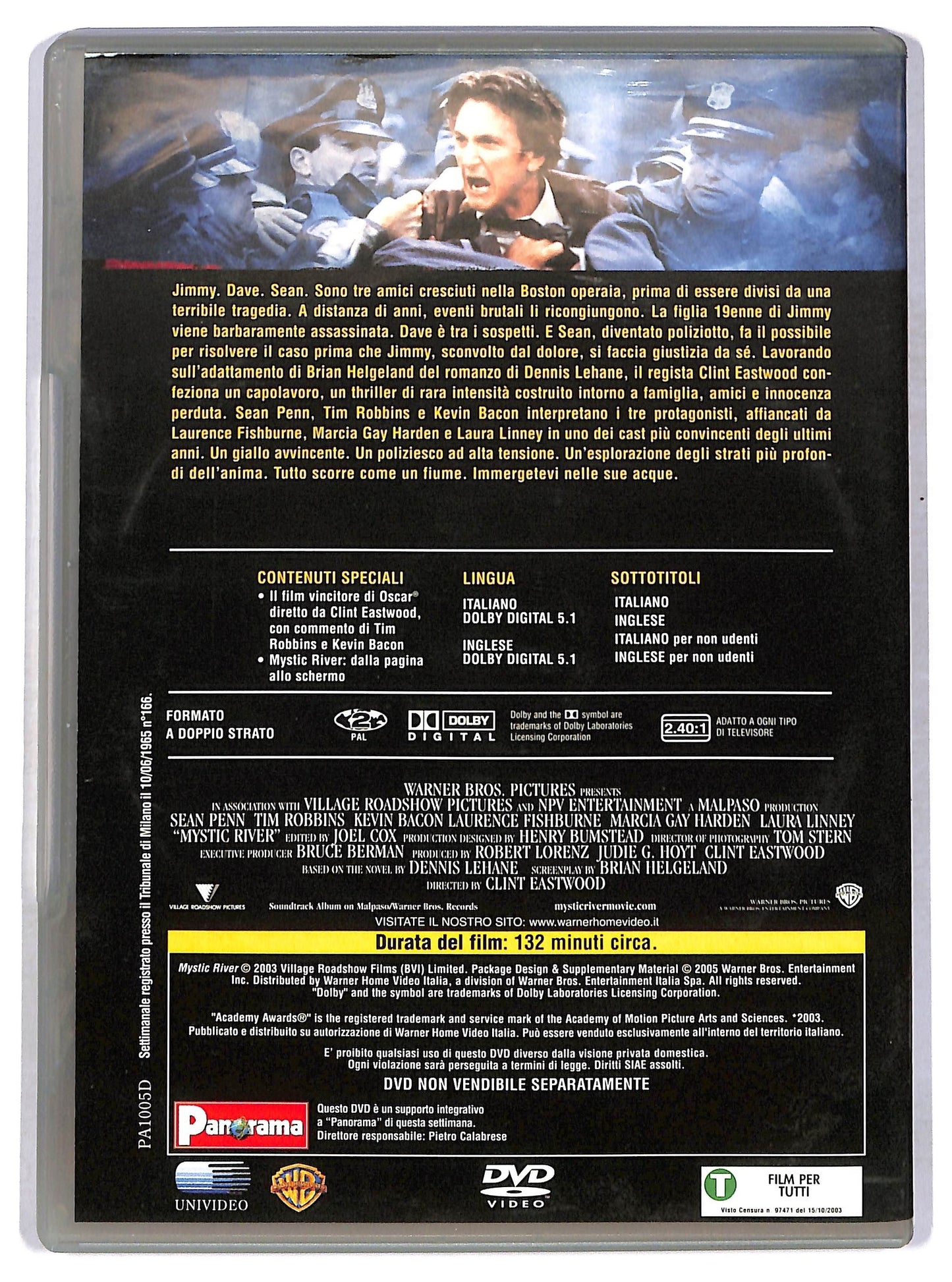 EBOND Mystic River EDITORIALE DVD D770137