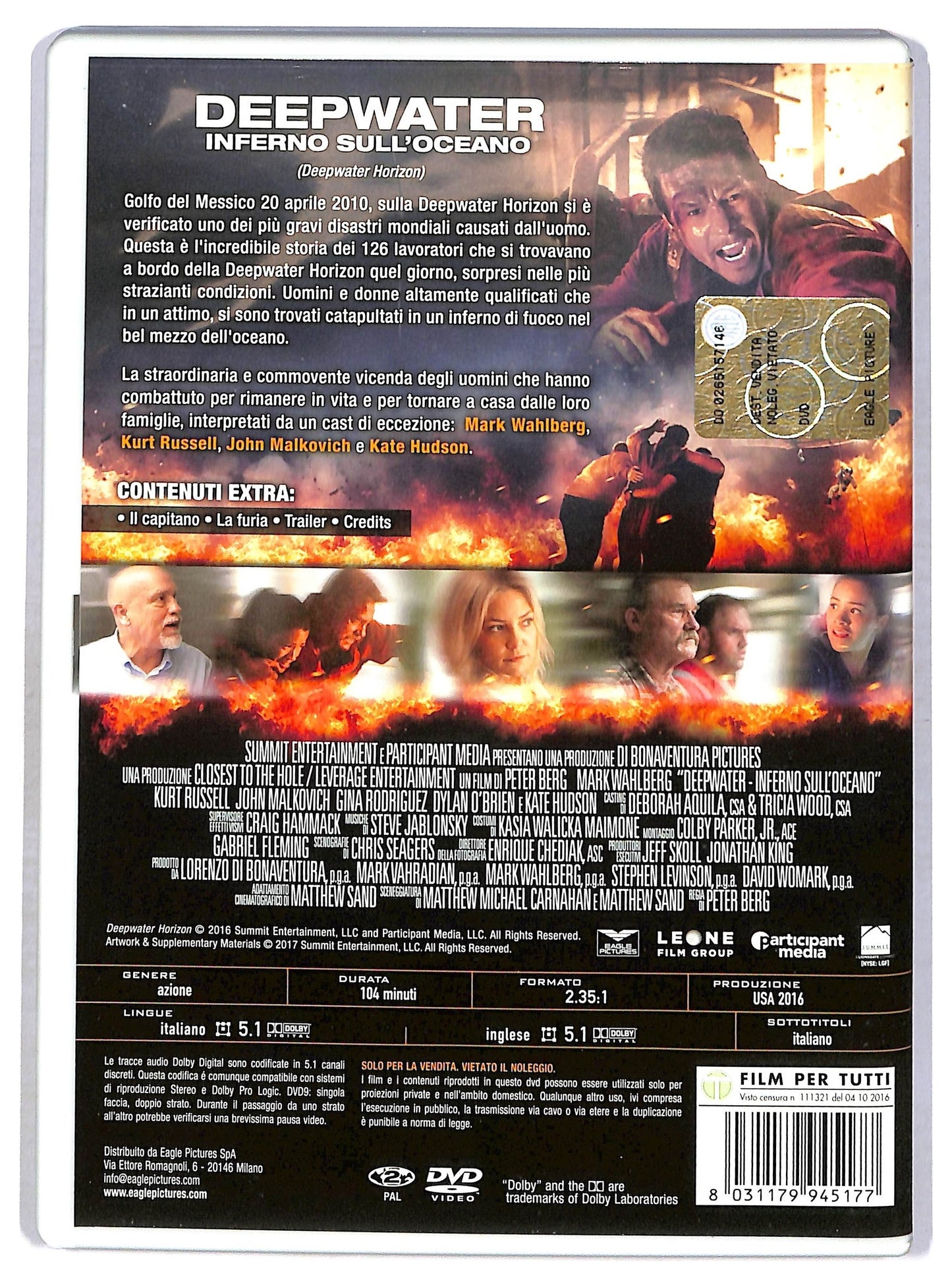 EBOND Deepwater - Inferno sull'oceano DVD D770148