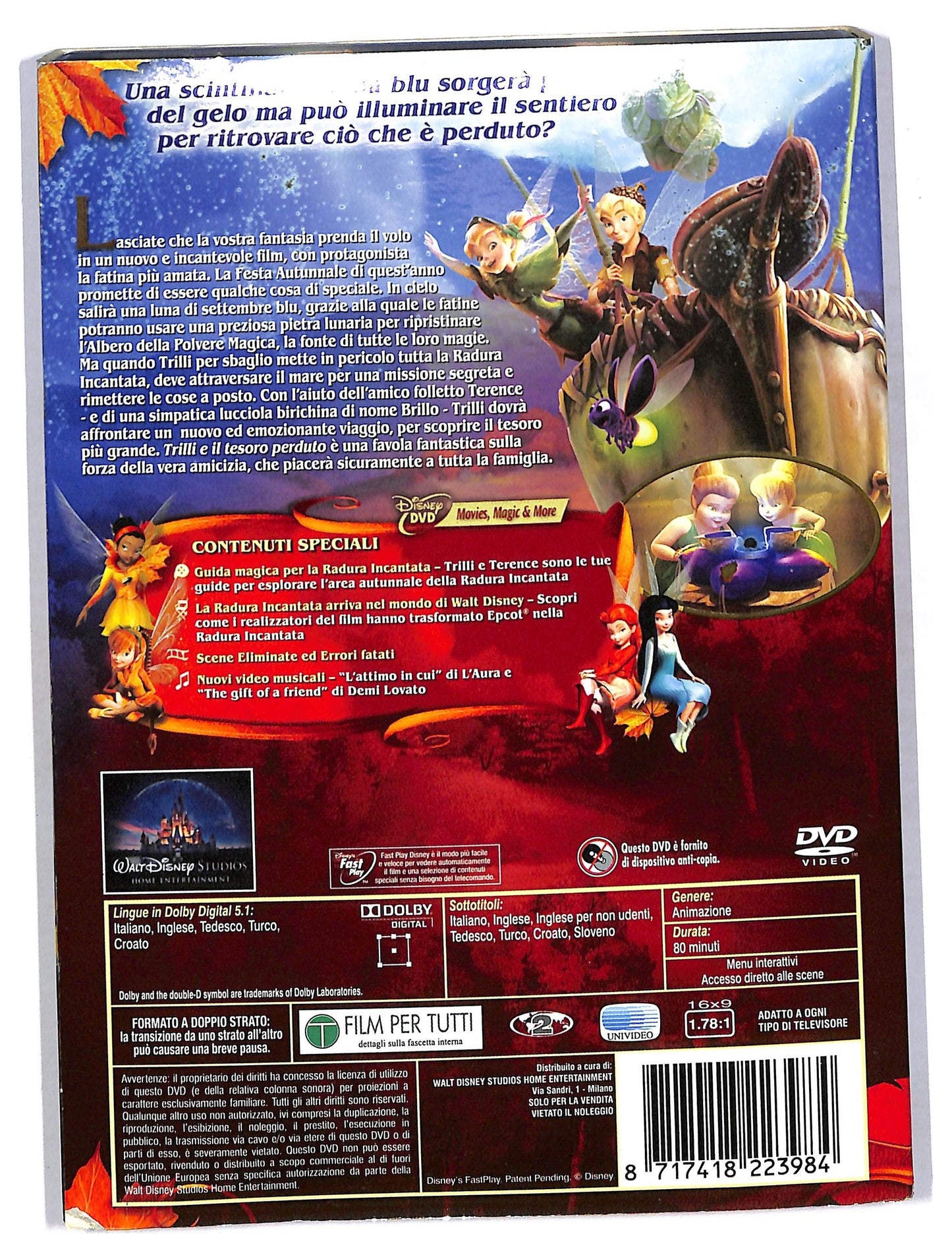 EBOND Trilli e il tesoro perduto Slipcase DVD SLIM D770345