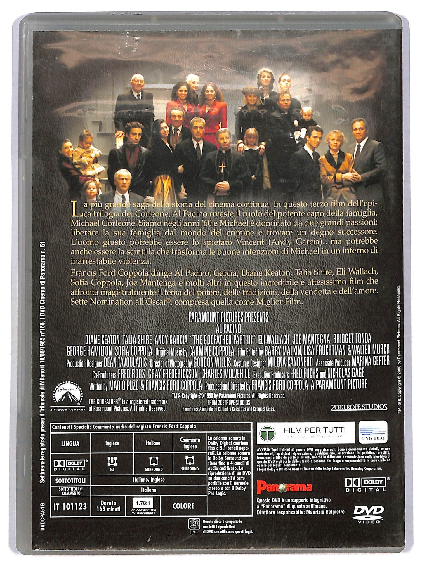 EBOND Il Padrino Parte 3 DVD D770354