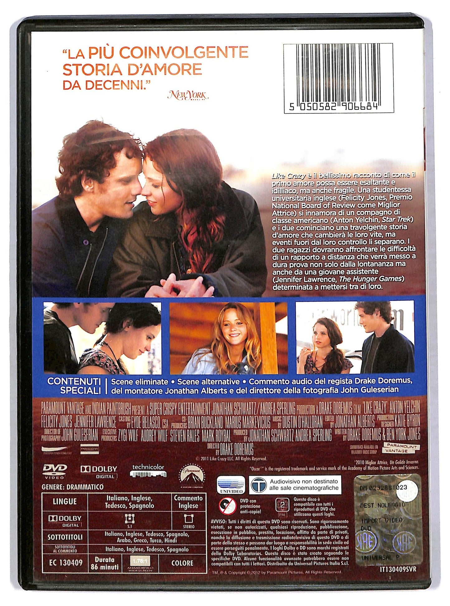 EBOND like crazy NOLEGGIO DVD D770365