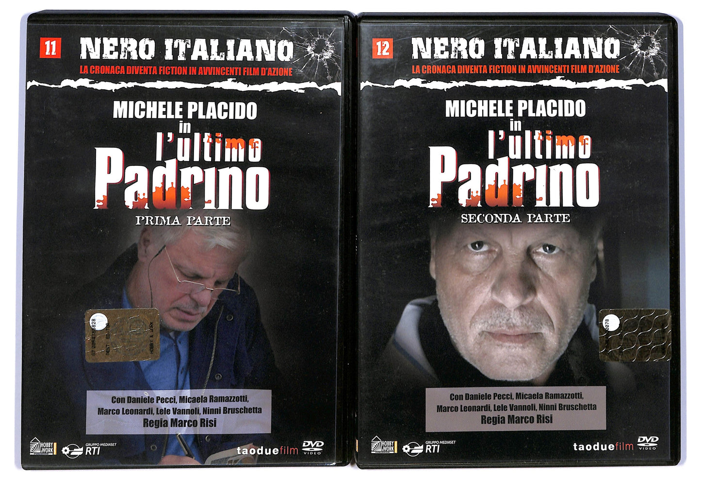 EBOND Nero italiano - L'ultimo padrino Parte prima e Parte seconda vol.11 e 12 EDITORIALE DVD D770460