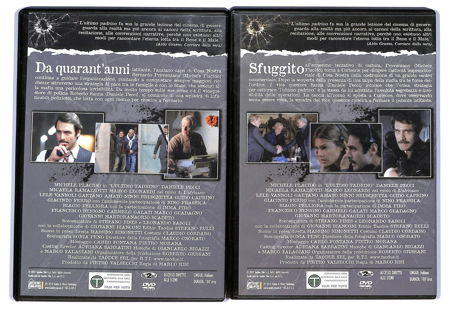 EBOND Nero italiano - L'ultimo padrino Parte prima e Parte seconda vol.11 e 12 EDITORIALE DVD D770460