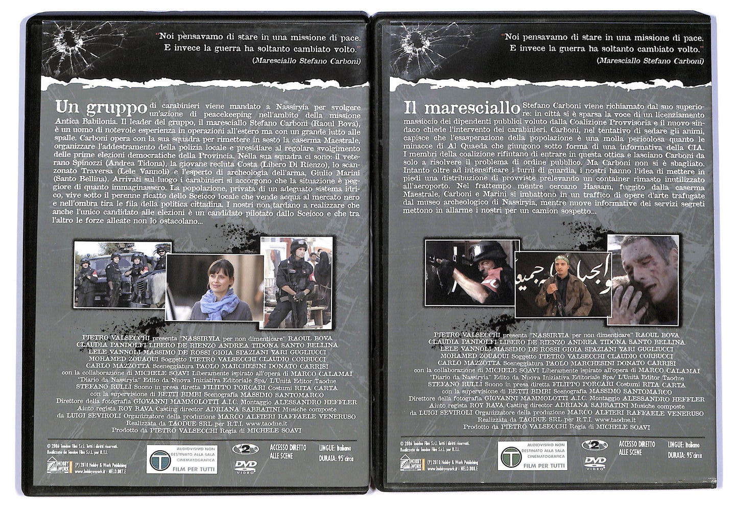 EBOND Nero italiano - Nassiryia Per non dimenticare Prima e Seconda parte Vol. 9 10 EDITORIALE DVD D770461