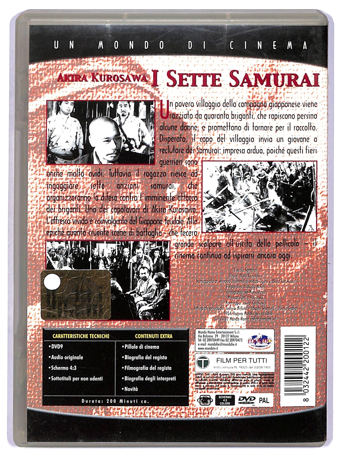 EBOND i sette samurai DVD D770510