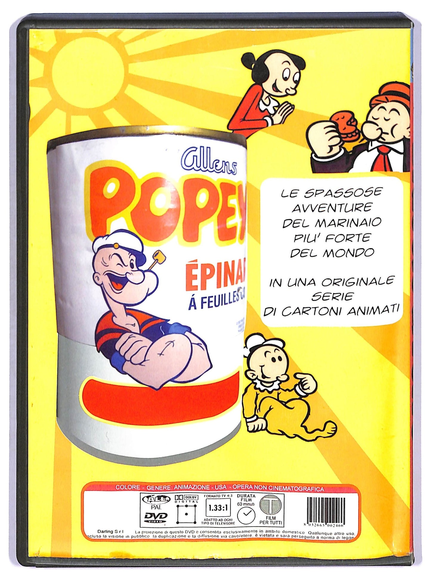 EBOND Braccio di ferro DVD D770527