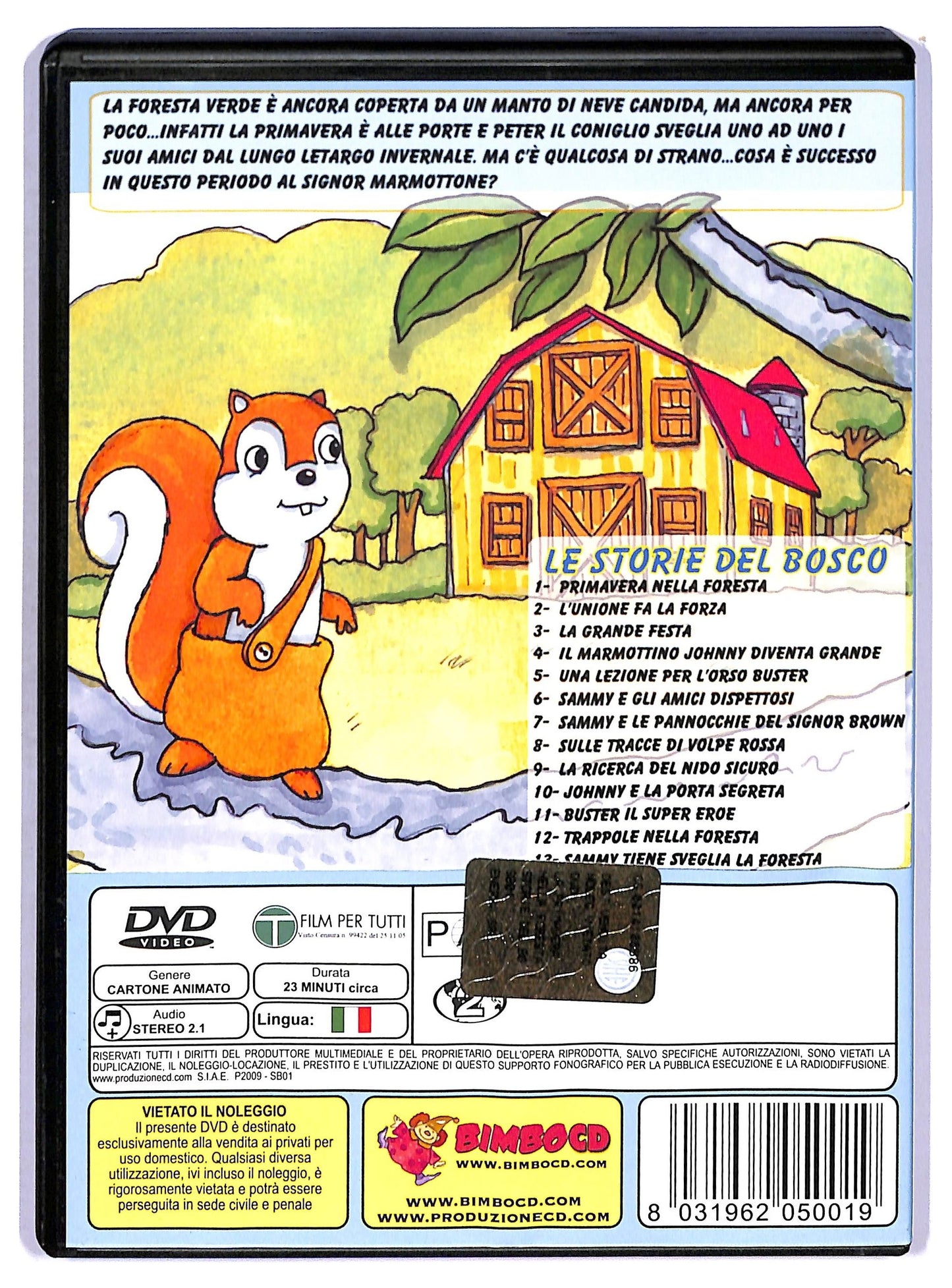 EBOND Le storie del Bosco La Primavera nella Foresta DVD D770632