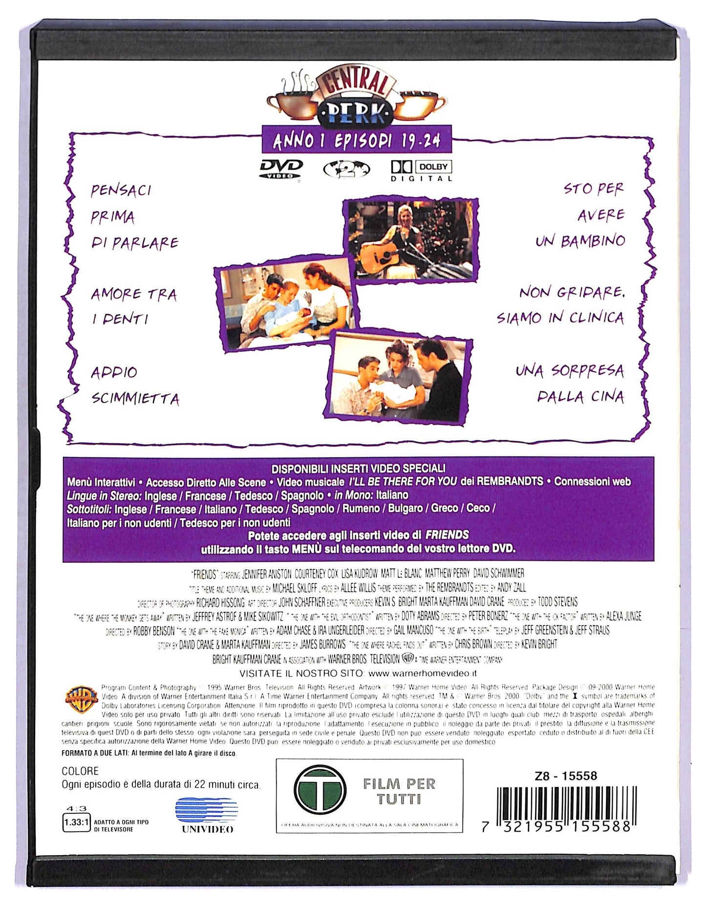 EBOND Friends. Anno 1. Vol. 04 DVD Snapper D770638