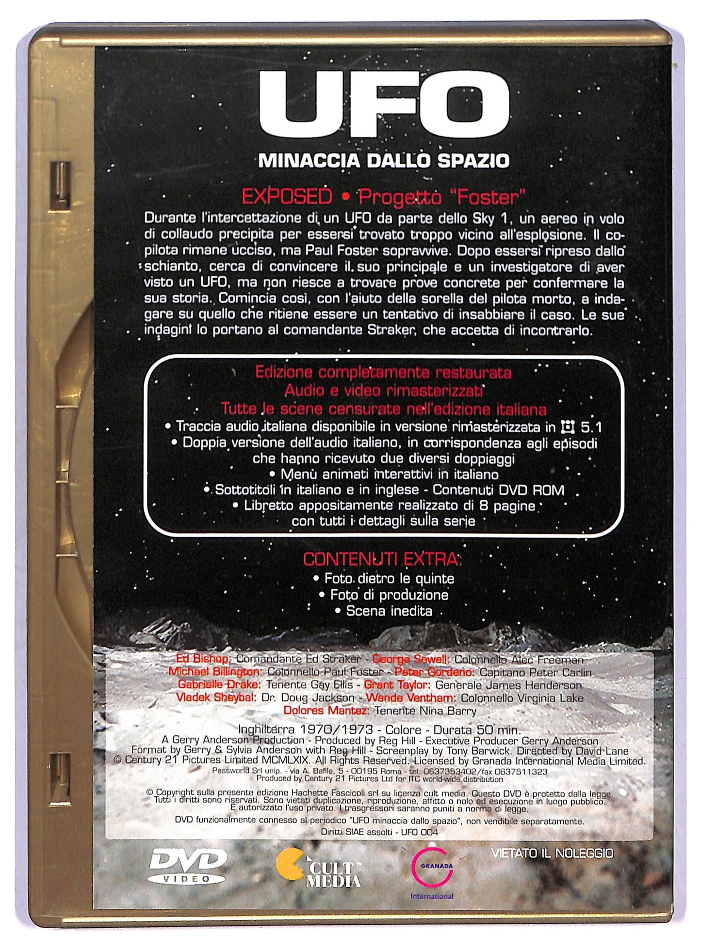 EBOND Ufo minaccia dallo spazzio vol.4 EDITORIALE DVD D770639