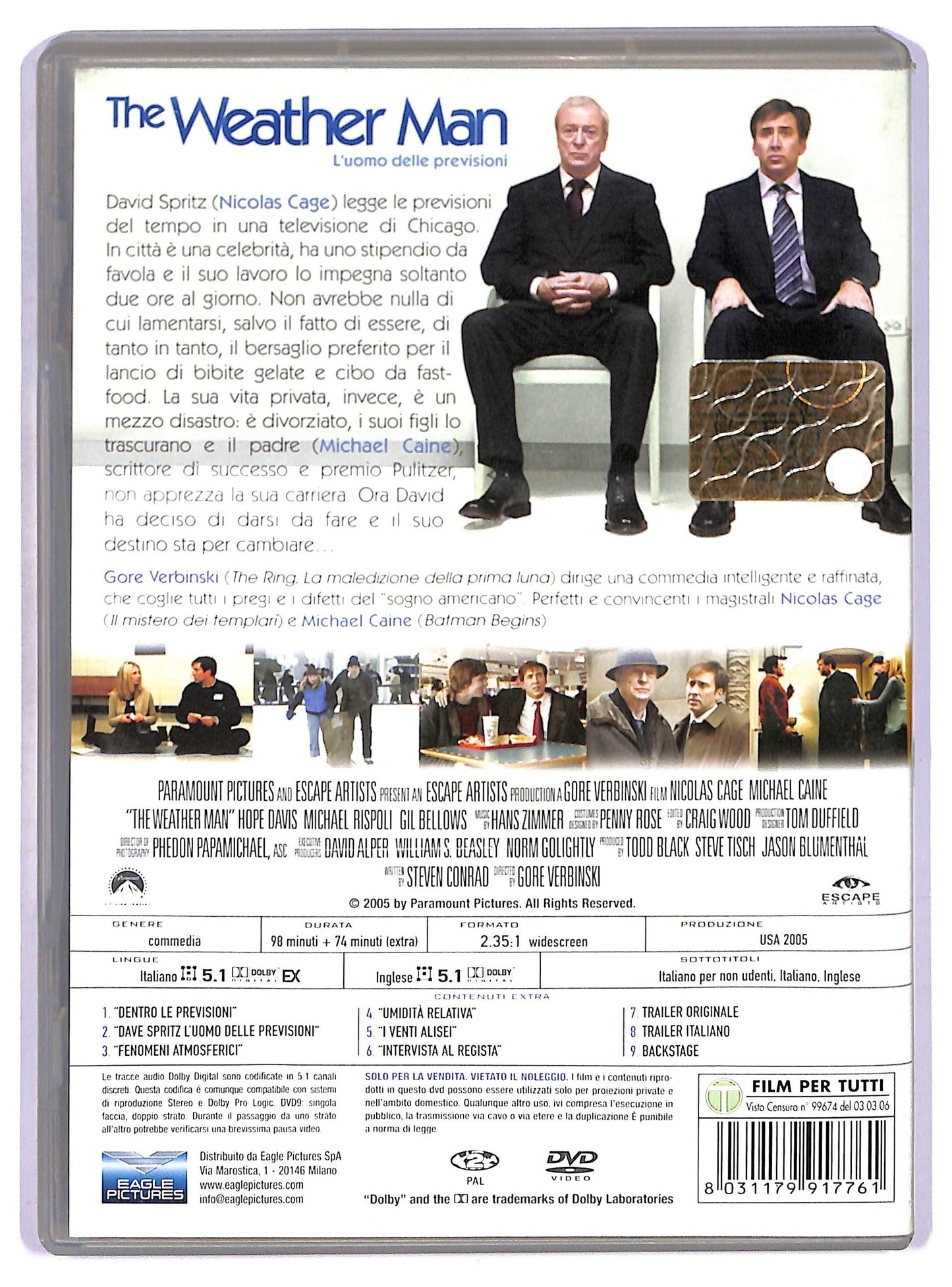EBOND the weather man DVD D770658