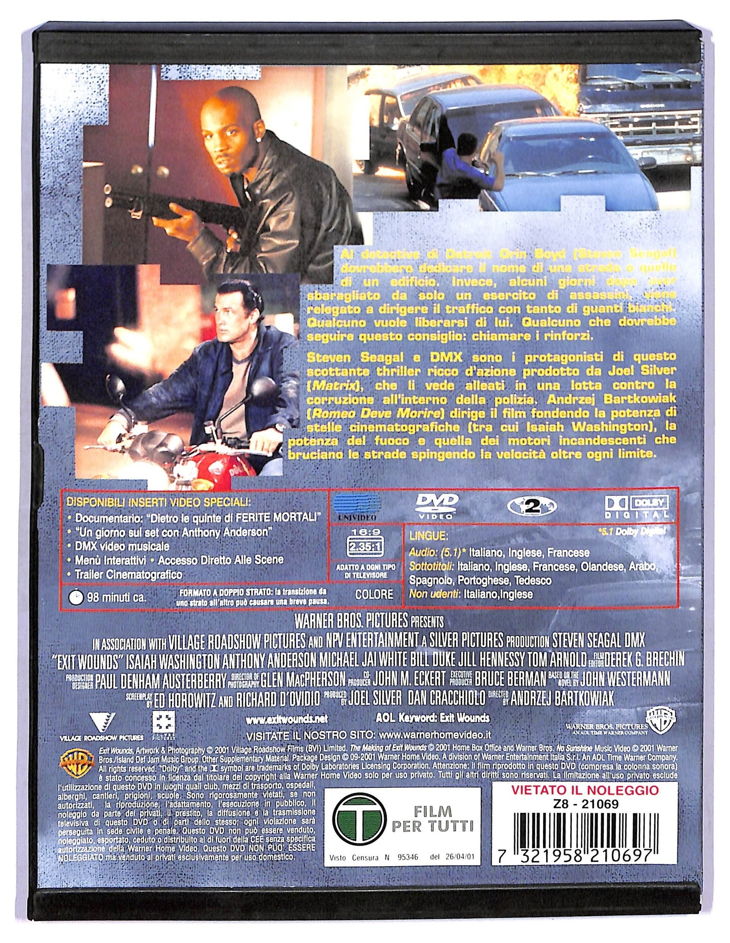 EBOND Ferite Mortali DVD Snapper D770719