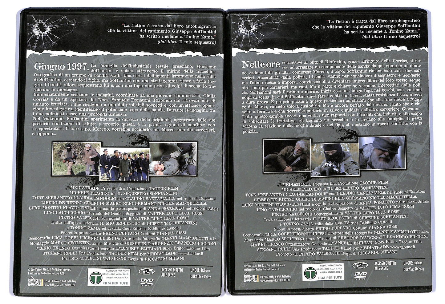 EBOND Il sequestro Soffiantini Prima e Seconda parte EDITORIALE DVD D770805