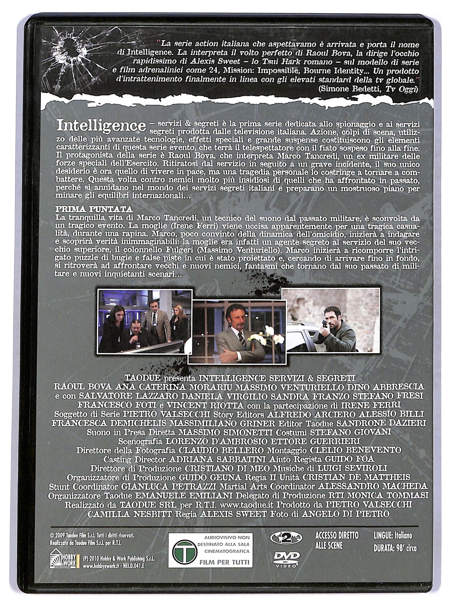 EBOND Nero Italiano - Intelligence servizi e segreti - Prima Parte EDITORIALE DVD D770911