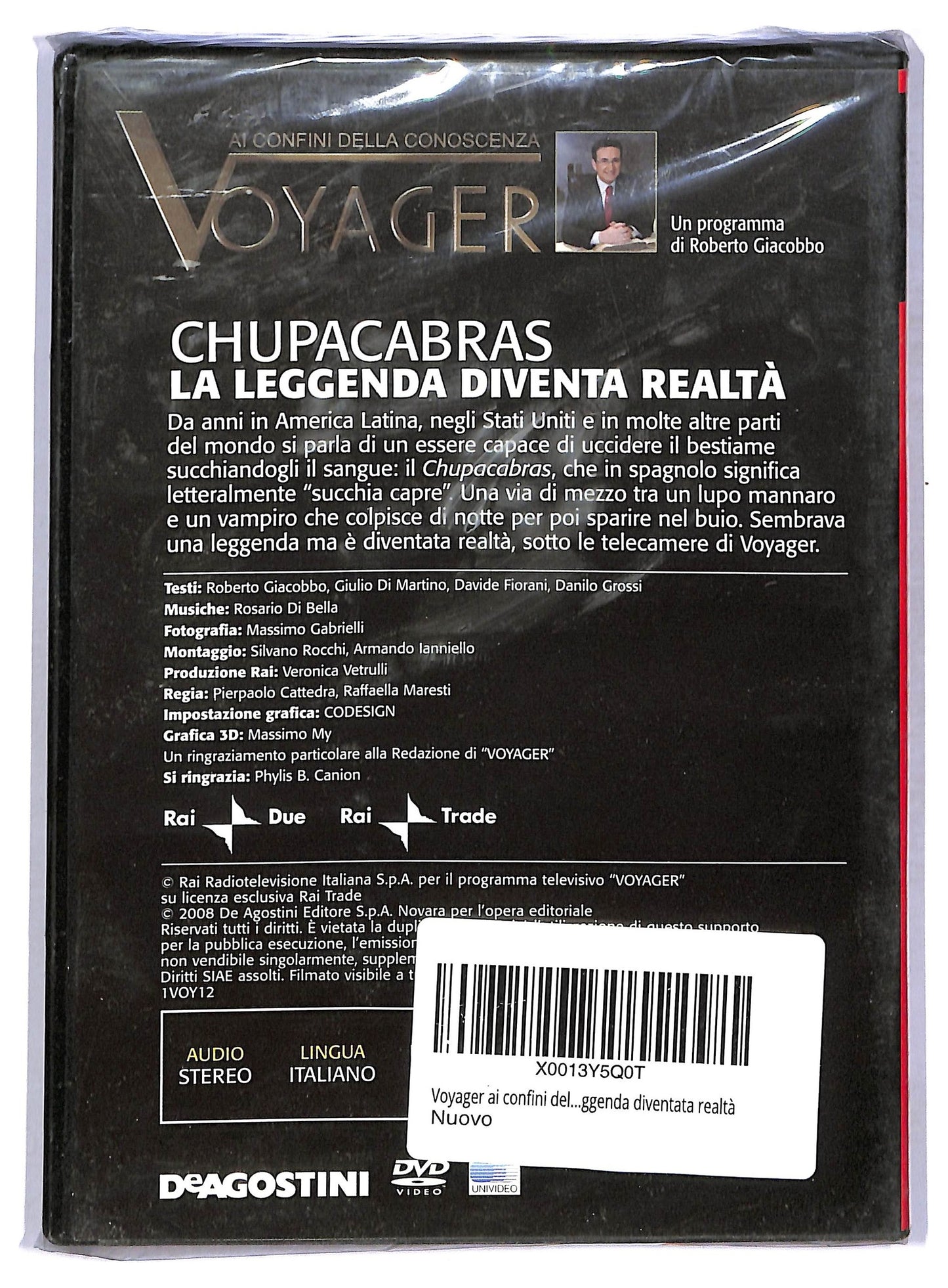 EBOND Voyager Volume 12 - Chupacabras La leggenda EDITORIALE DVD D770937