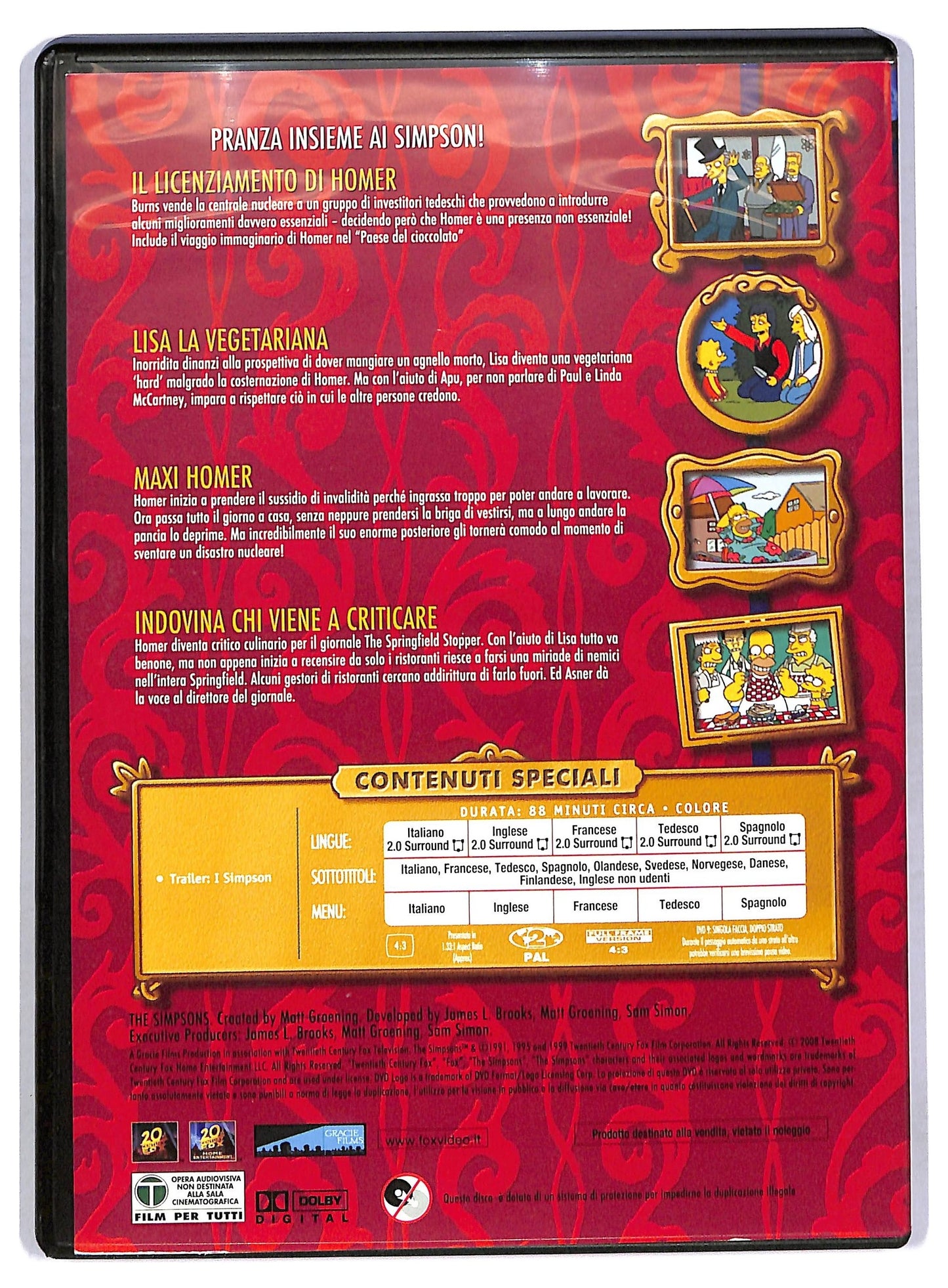 EBOND i simpson - i predatori del frigo perduto DVD D770938