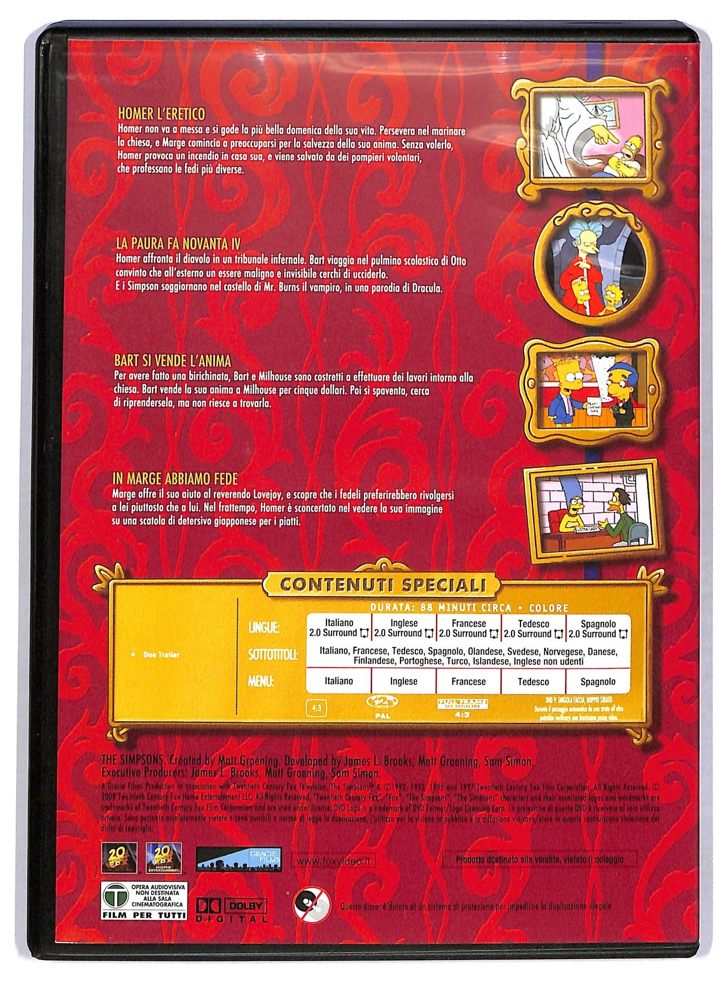 EBOND I Simpson Classici - Inferno e Paradiso EDITORIALE DVD D770946