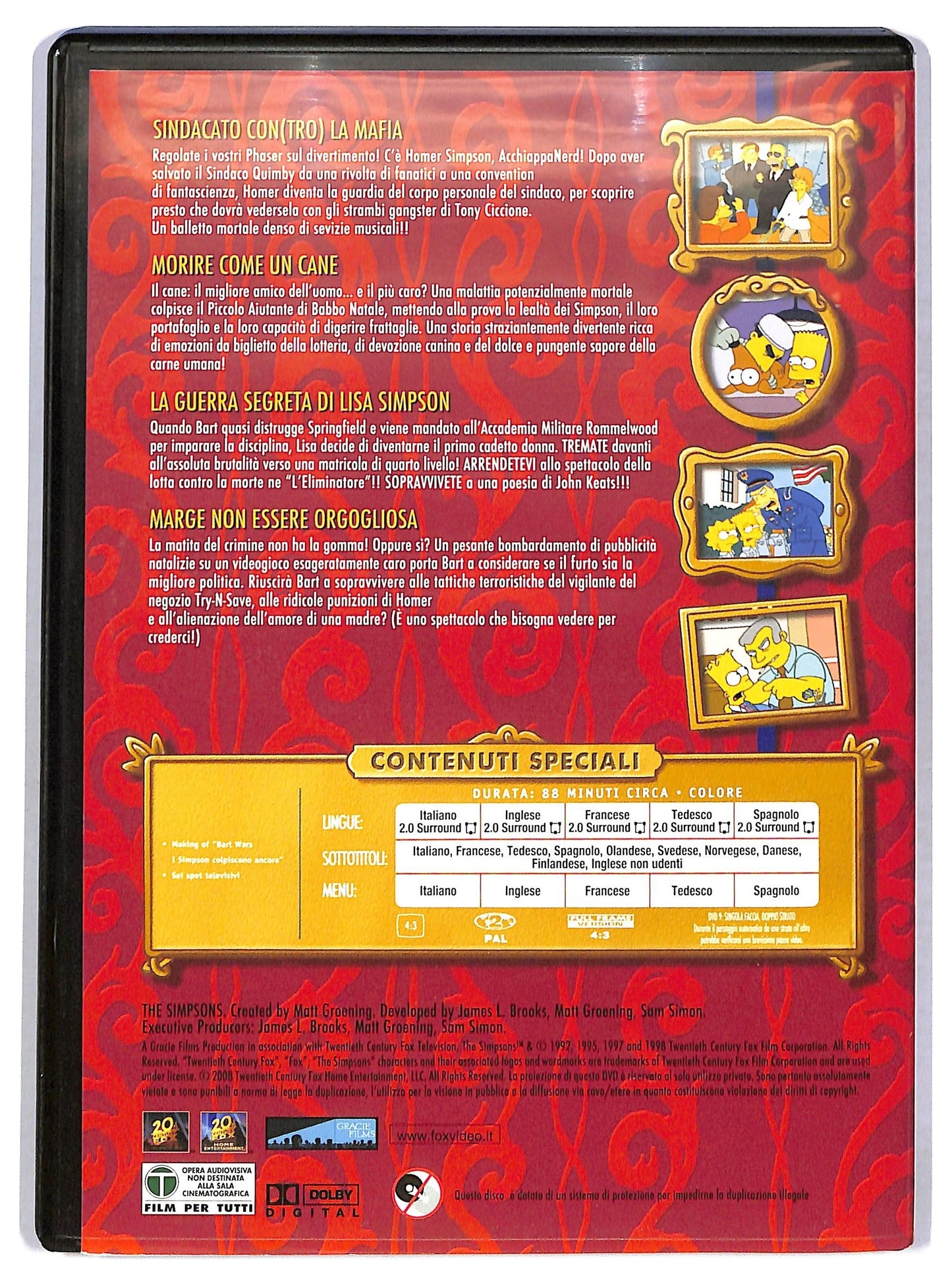 EBOND Bart Wars I Simpson colpiscono ancora EDITORIALE DVD D770947