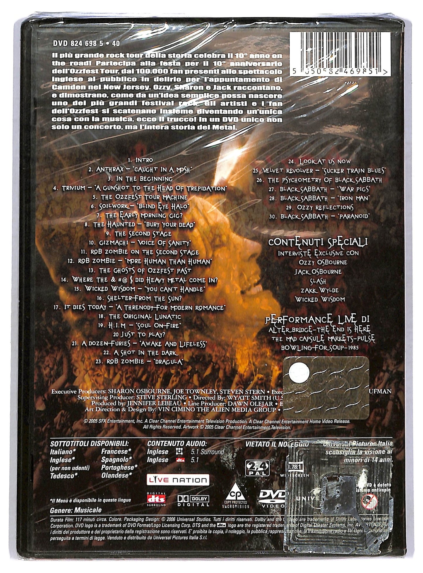 EBOND Ozzfest - 10° Anniversario DVD D770952