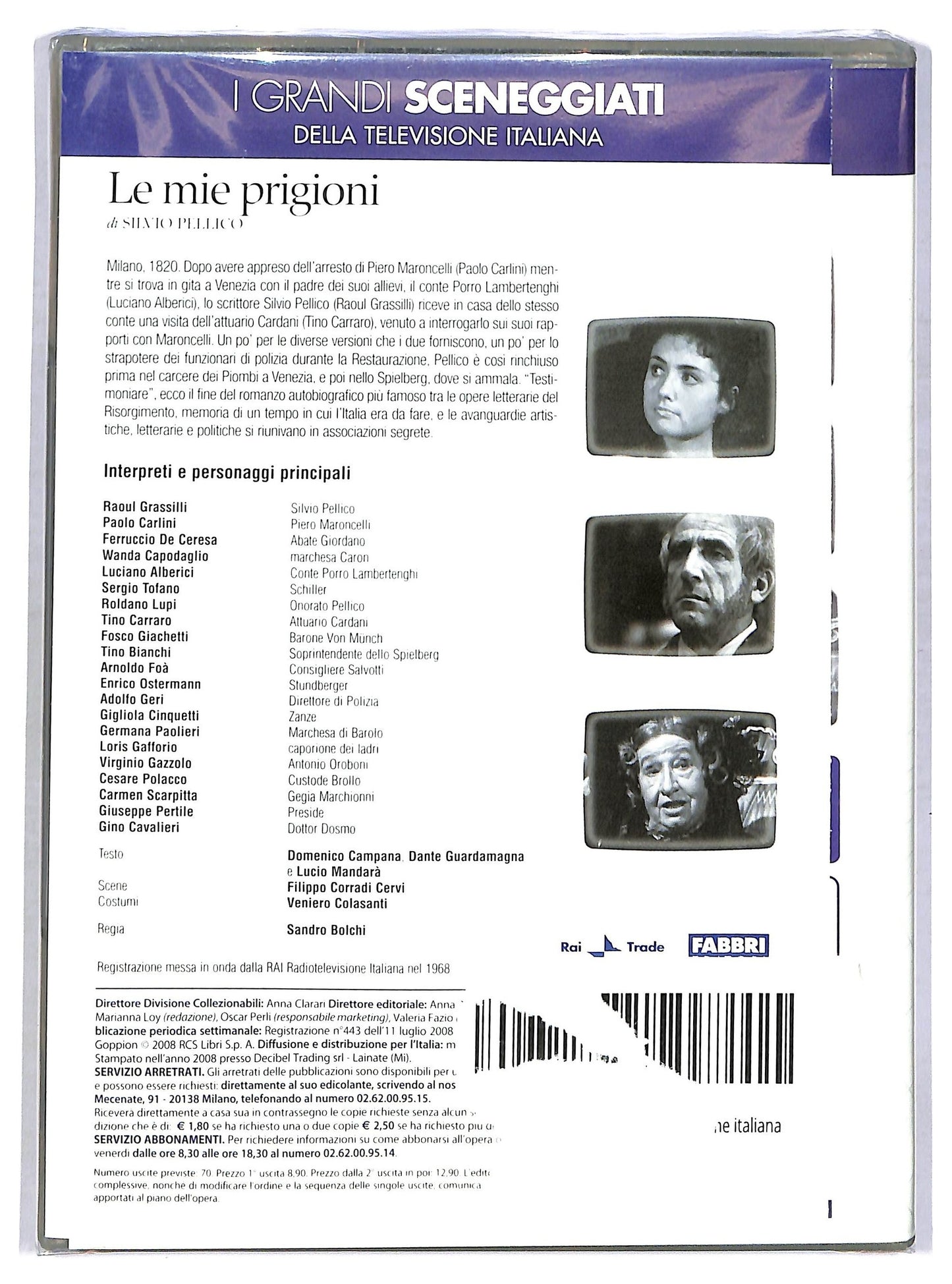 EBOND Le mie prigioni Episodi 1 - 4 (No Libretto) EDITORIALE DVD D770954