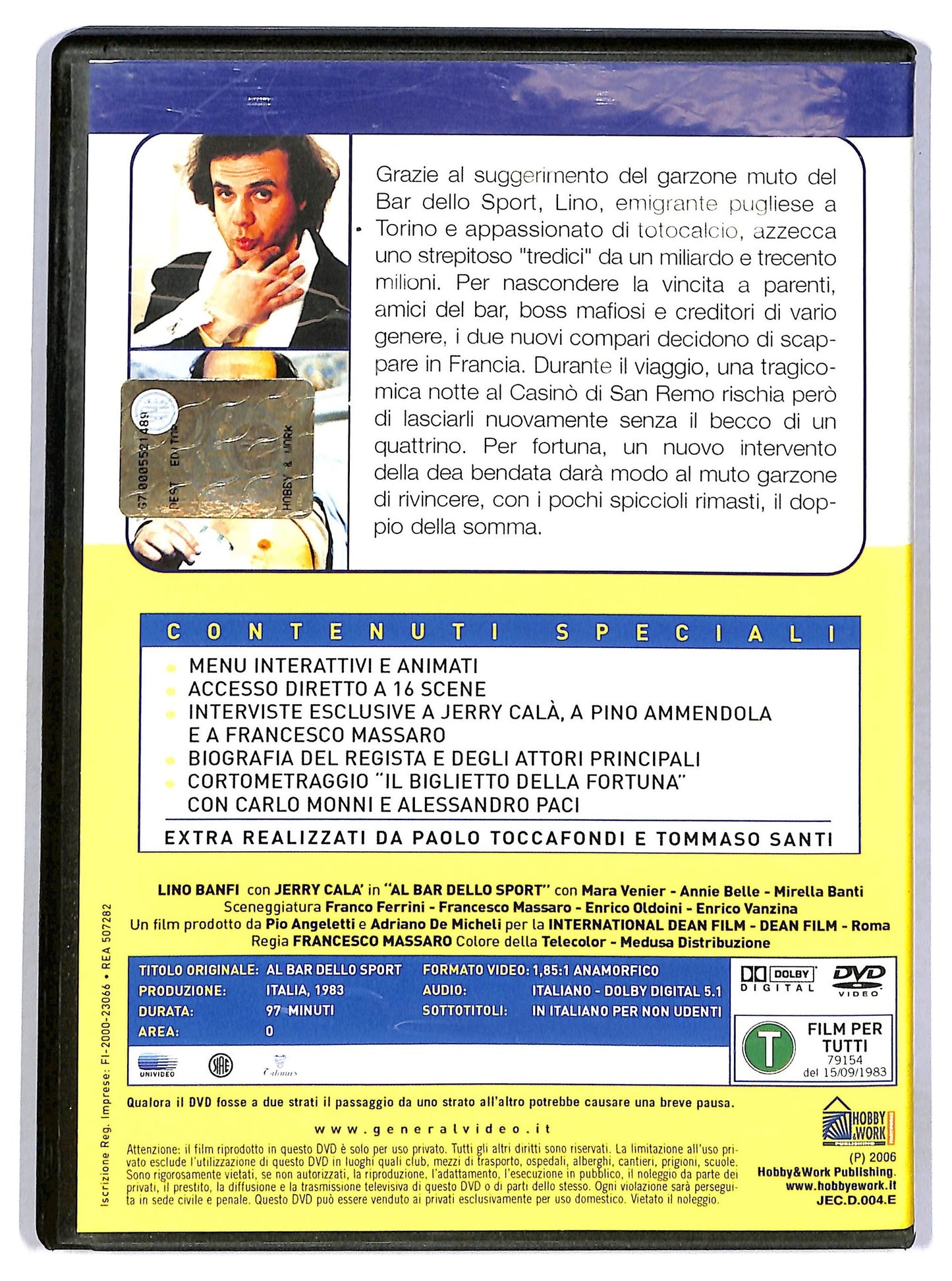 EBOND Al Bar dello Sport EDITORIALE DVD D771022