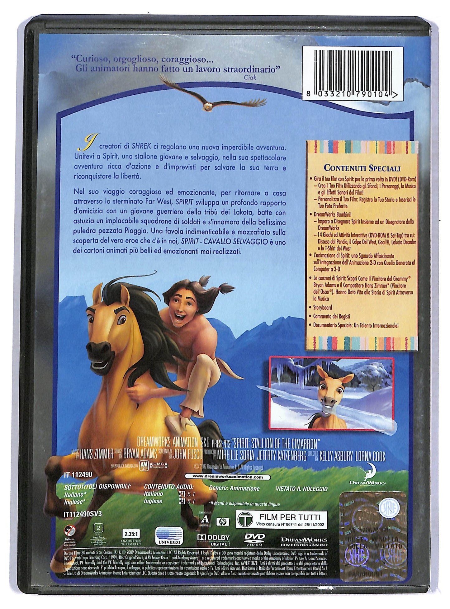 EBOND Spirit - Cavallo selvaggio DVD D771449