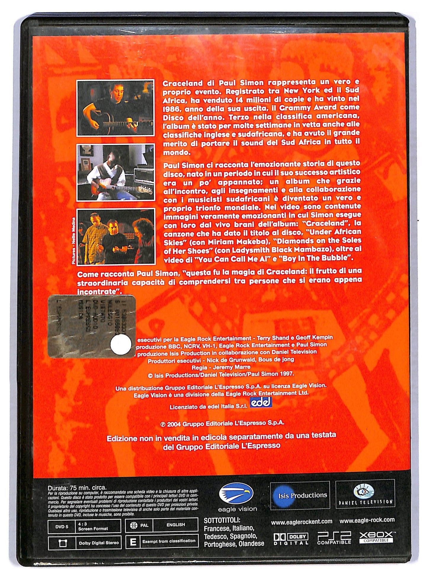 EBOND Graceland DVD D771460