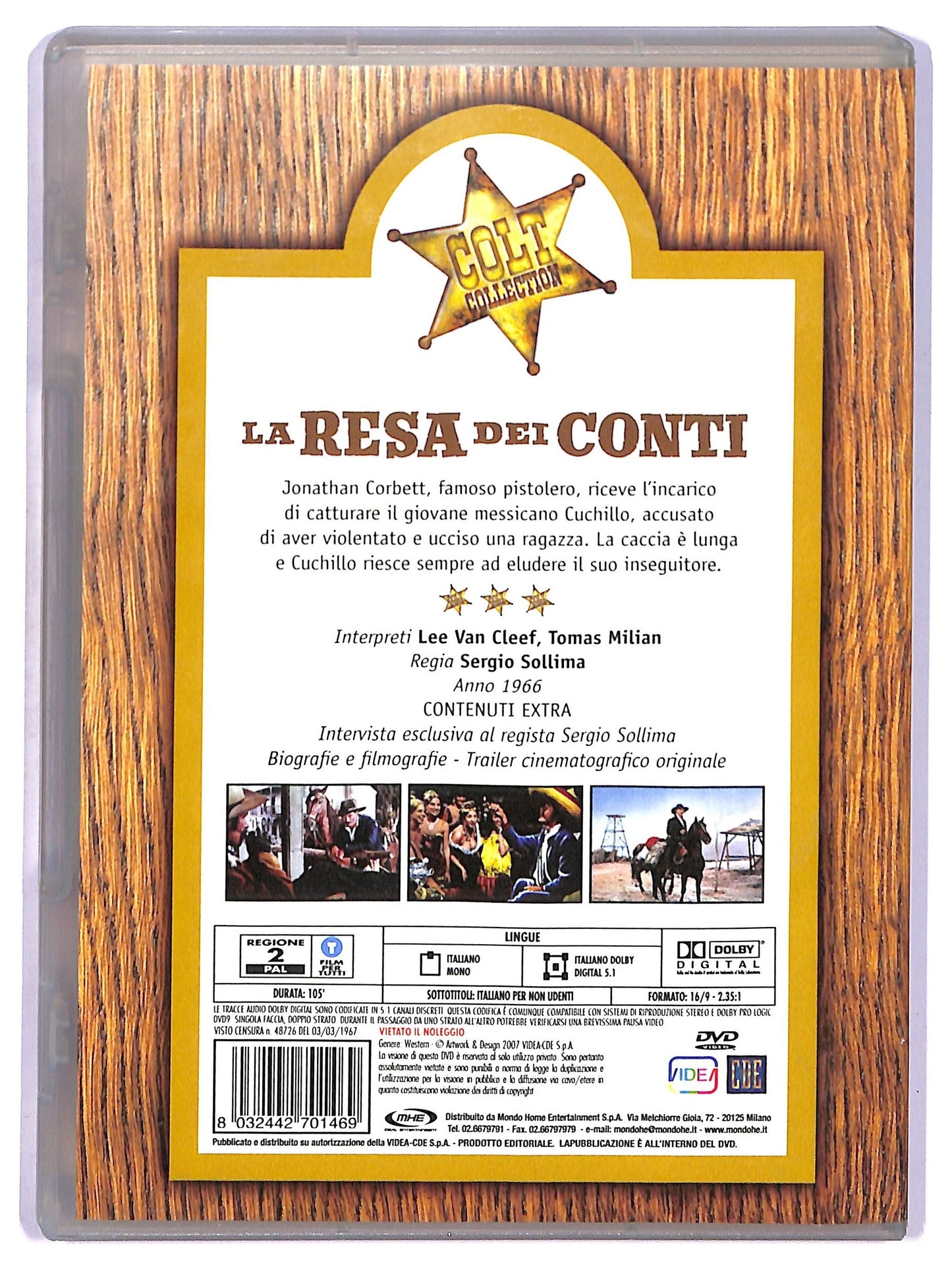 EBOND La resa dei conti EDITORIALE DVD D771507