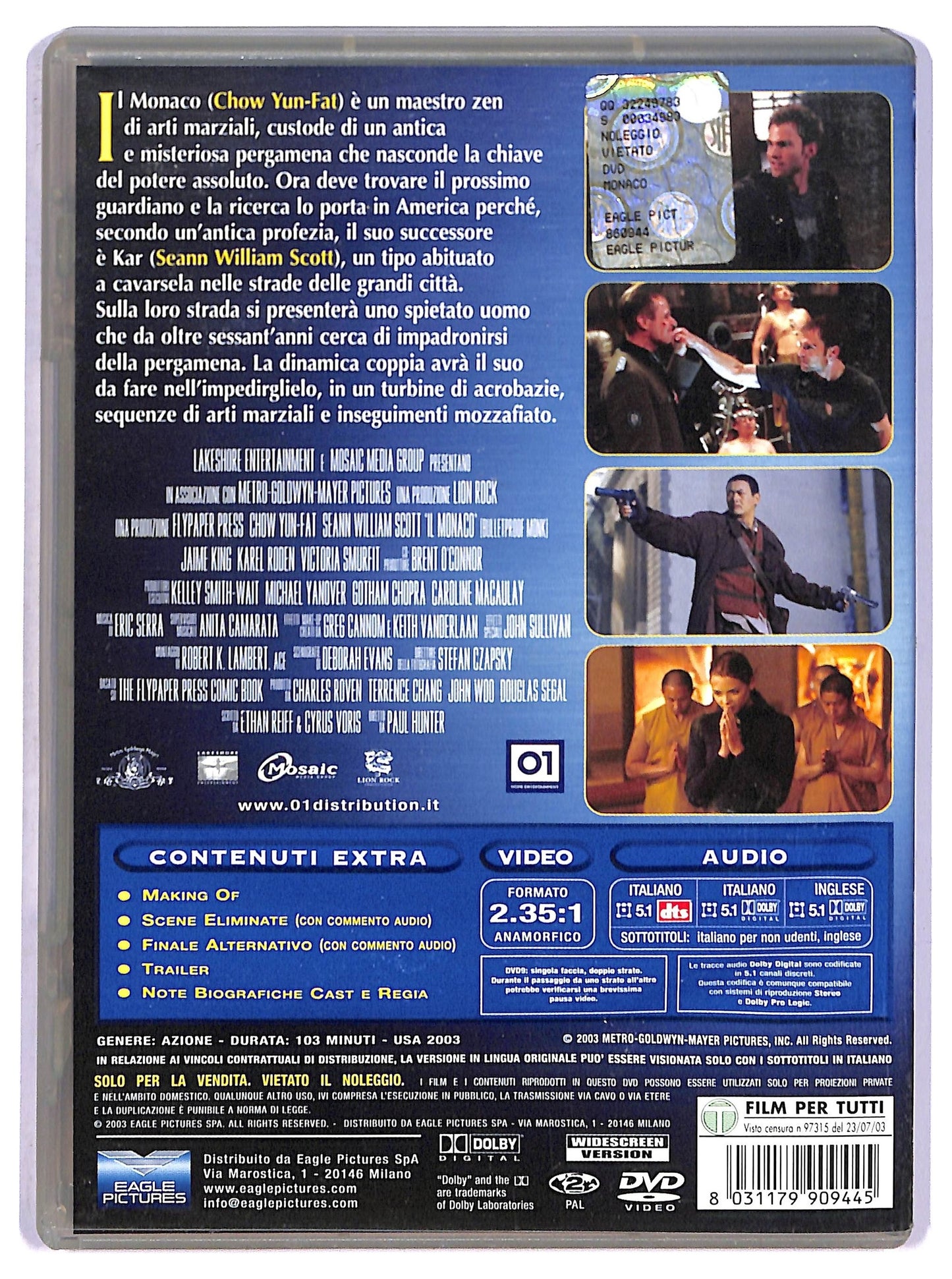 EBOND il monaco DVD D771547