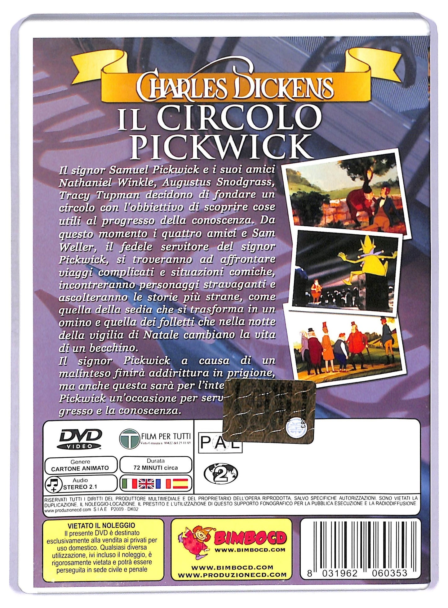 EBOND Il circolo Pickwick DVD D771632