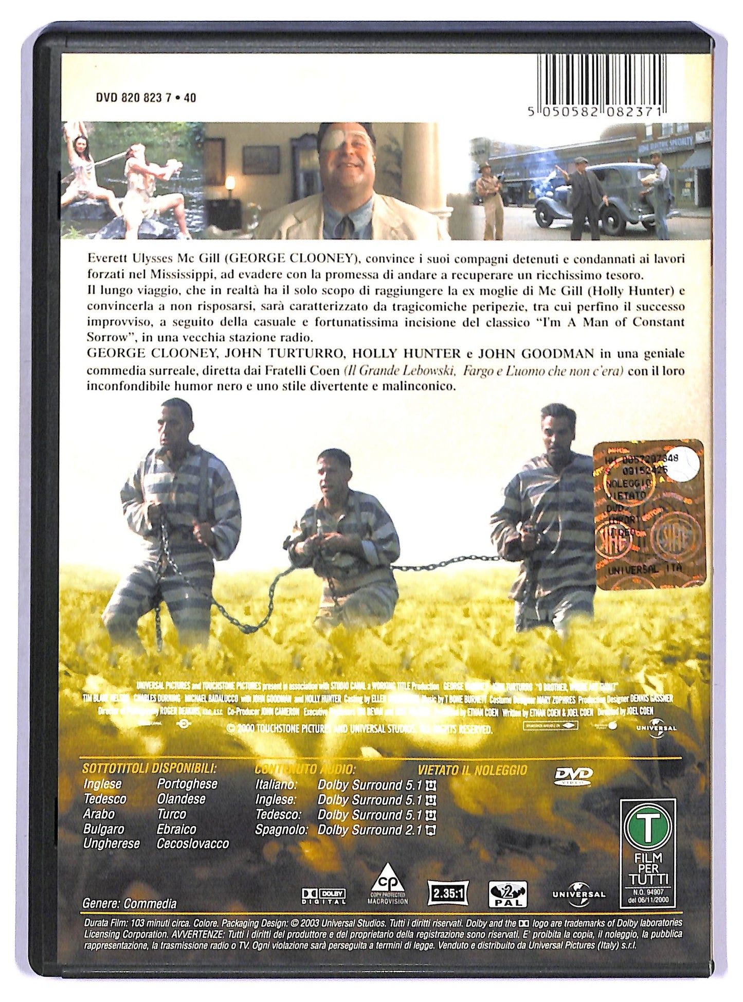 EBOND Fratello, Dove Sei? DVD D771662