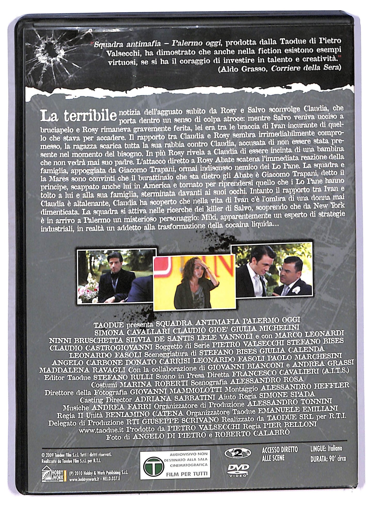 EBOND Squadra antimafia Palermo oggi Ep3 vol.37 EDITORIALE DVD D771710